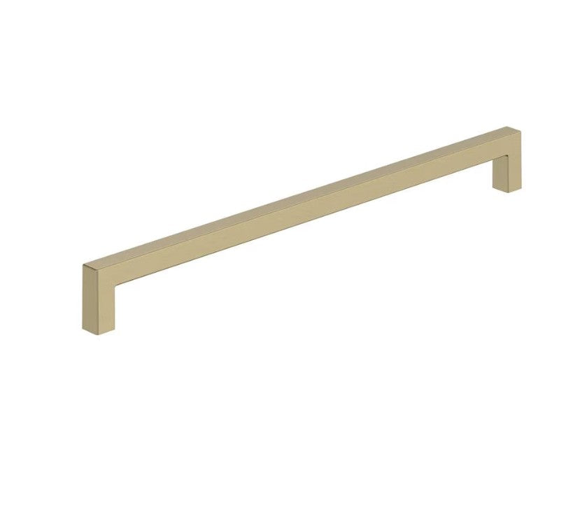 AMEROCK Monument Square Handle Pulls in Golden Champagne (+8 Sizes)