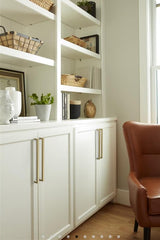 AMEROCK Monument Square Handle Pulls in Golden Champagne (+8 Sizes)