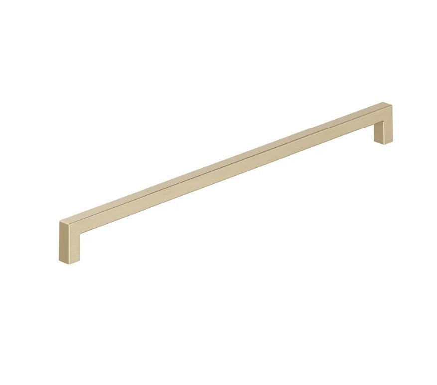 AMEROCK Monument Square Handle Pulls in Golden Champagne (+8 Sizes)