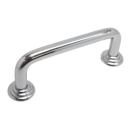 AMEROCK Ridge Base Backplate for Wire Pulls in Polished Chrome BP34007-CH