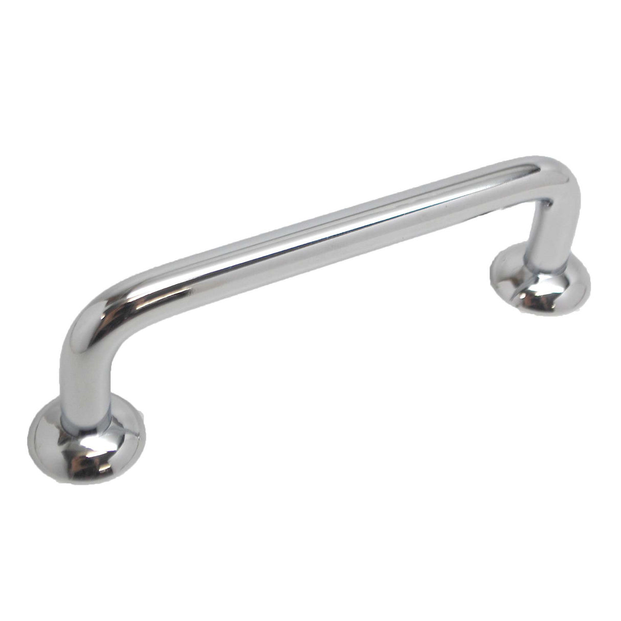 AMEROCK Round Base Backplate for Wire Pulls in Polished Chrome BP34006-CH