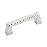AMEROCK Blackrock Handle Cabinet Pull in Polished Chrome (+7 Sizes)