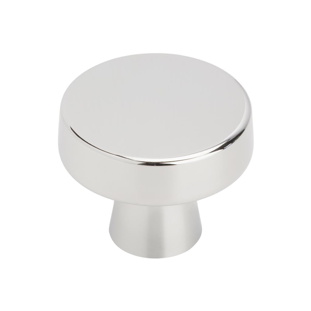 AMEROCK Blackrock Round Cabinet Knob in Polished Chrome (+2 Sizes)