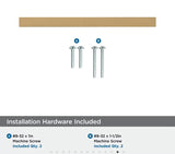 AMEROCK Monument Square Handle Pulls in Champagne Bronze (+8 Sizes)