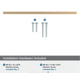 AMEROCK Monument Square Handle Pulls in Champagne Bronze (+8 Sizes)