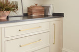 AMEROCK Monument Square Handle Pulls in Champagne Bronze (+8 Sizes)