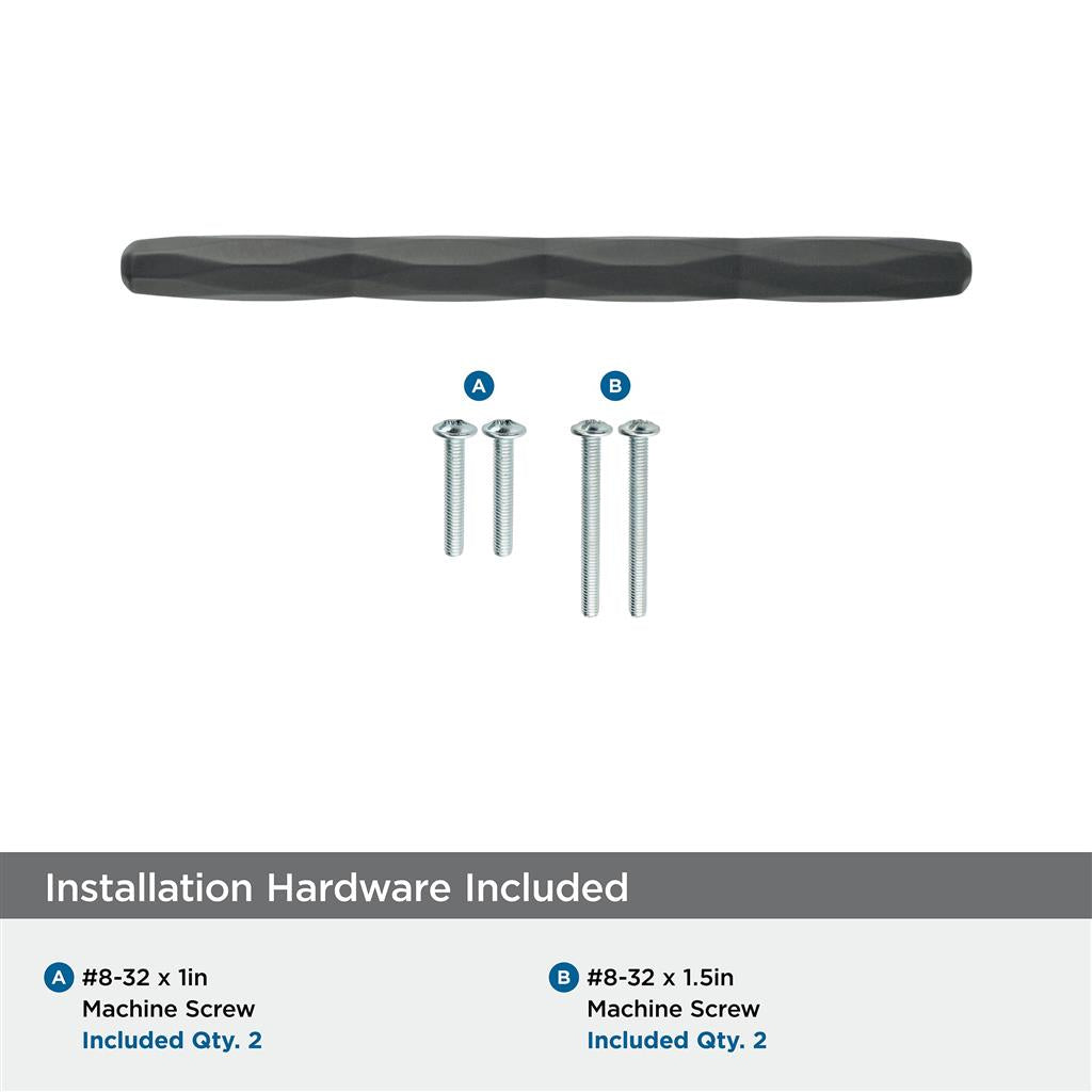 AMEROCK St. Vincent Geometric Bar Pulls in Black Bronze (+6 Sizes)