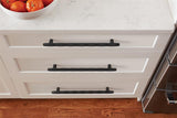 AMEROCK St. Vincent Geometric Bar Pulls in Black Bronze (+6 Sizes)