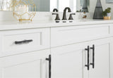 AMEROCK St. Vincent Geometric Bar Pulls in Black Bronze (+6 Sizes)
