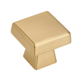 AMEROCK Blackrock Square Cabinet Knob in Champagne Bronze (+2 Sizes)