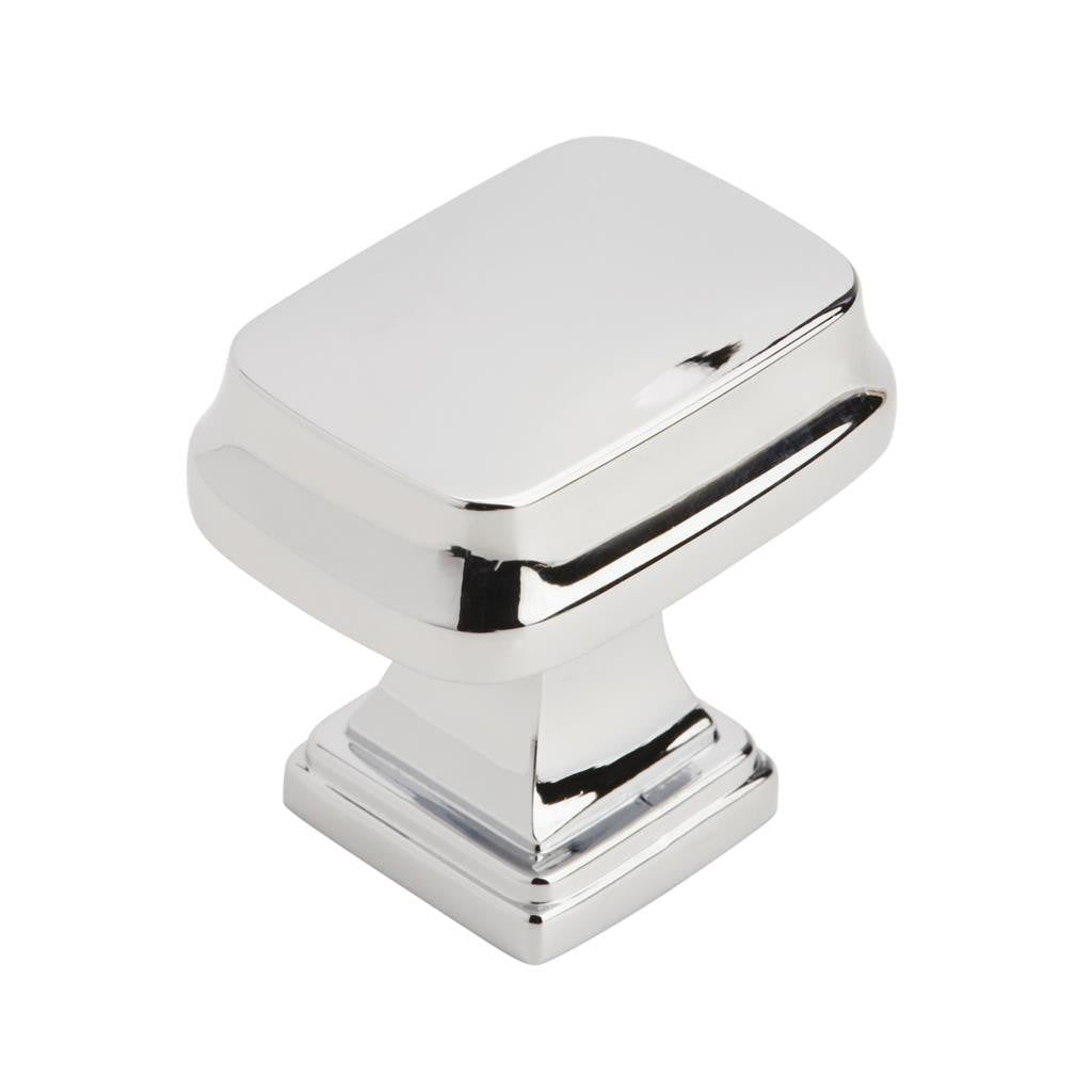 AMEROCK Revitalize 1-1/4" Length Rectangle Cabinet Knob in Polished Chrome BP5534026