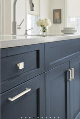 AMEROCK Monument Square Handle Pulls in Polished Nickel (+8 Sizes)