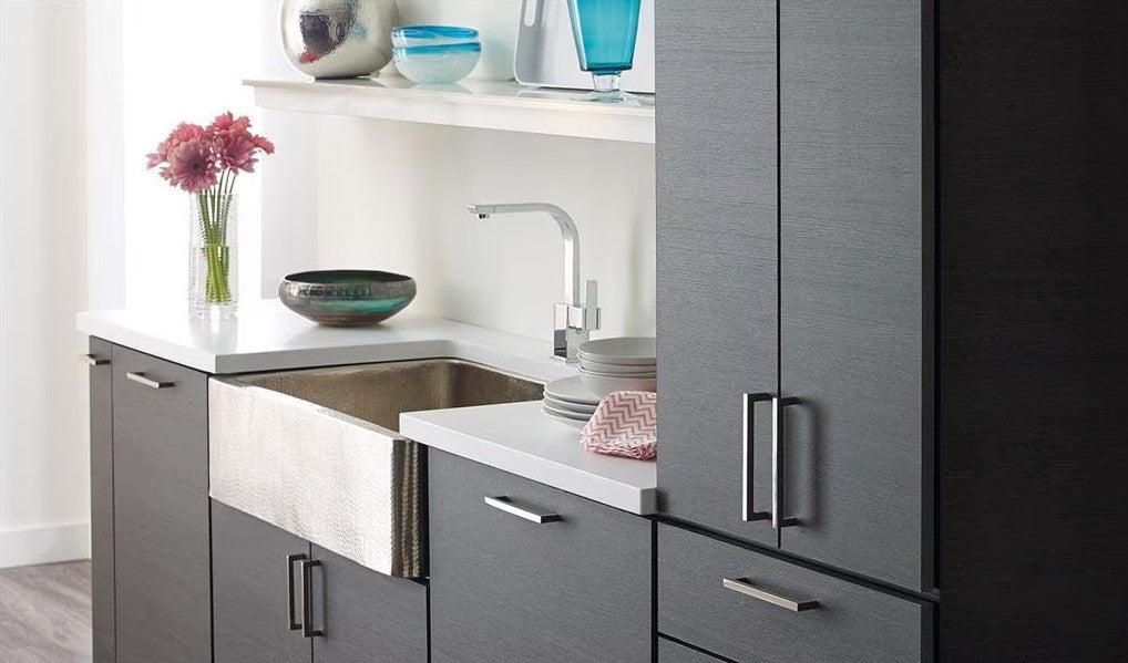 AMEROCK Monument Square Handle Pulls in Polished Nickel (+8 Sizes)