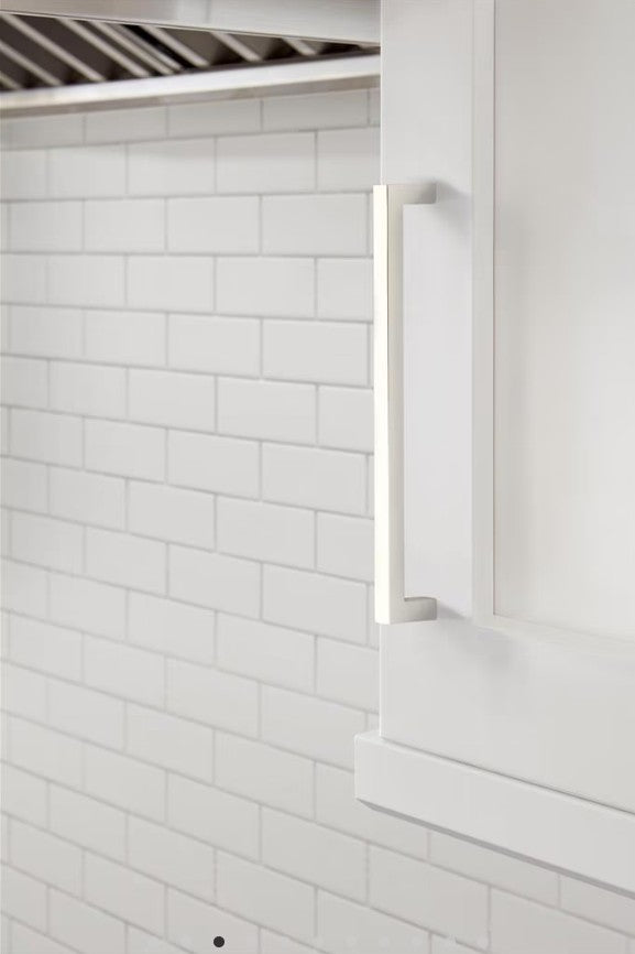 AMEROCK Monument Square Handle Pulls in Polished Nickel (+8 Sizes)