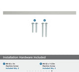 AMEROCK Monument Square Handle Pulls in Polished Nickel (+8 Sizes)