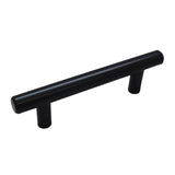 BERENSON Cabinet Bar Pulls in Flat Black (+5 Sizes)