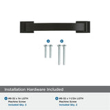 AMEROCK Candler Handle Cabinet Pull in Black Bronze (+8 Sizes)