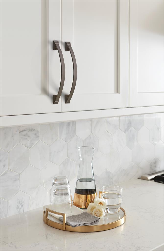 AMEROCK Candler Handle Cabinet Pull in Black Bronze (+8 Sizes)