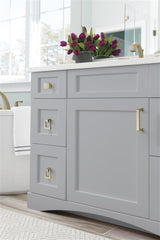 AMEROCK Blackrock Handle Cabinet Pull in Golden Champagne (+7 Sizes )