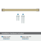 AMEROCK Blackrock Handle Cabinet Pull in Golden Champagne (+7 Sizes )