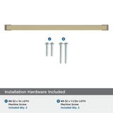 AMEROCK Blackrock Handle Cabinet Pull in Golden Champagne (+7 Sizes )