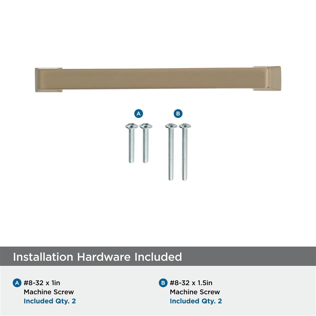 AMEROCK Blackrock Handle Cabinet Pull in Golden Champagne (+7 Sizes )