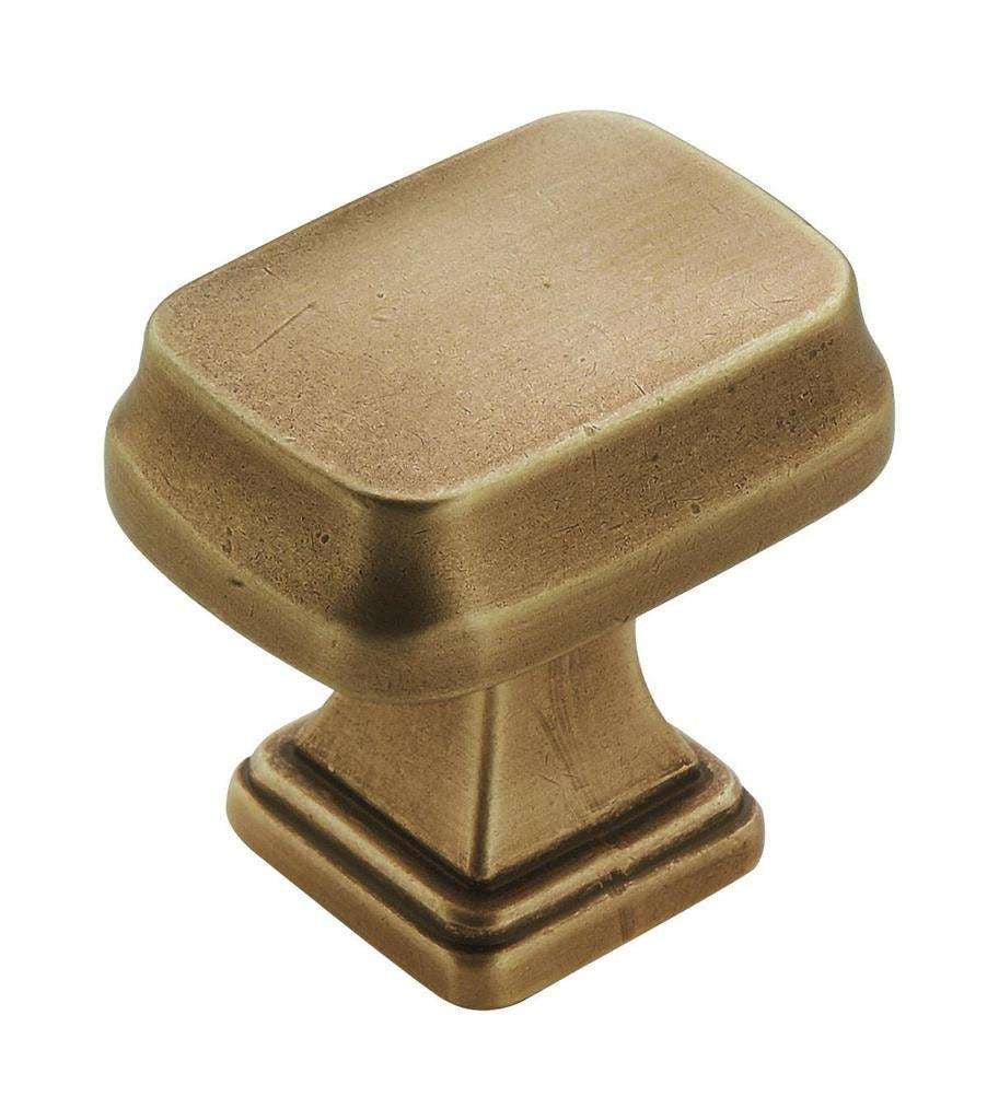 AMEROCK Revitalize 1-1/4" Length Cabinet Knob in Gilded Bronze BP55340GB