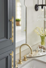 AMEROCK St. Vincent Geometric Bar Pulls in Champagne Bronze (+6 Sizes)