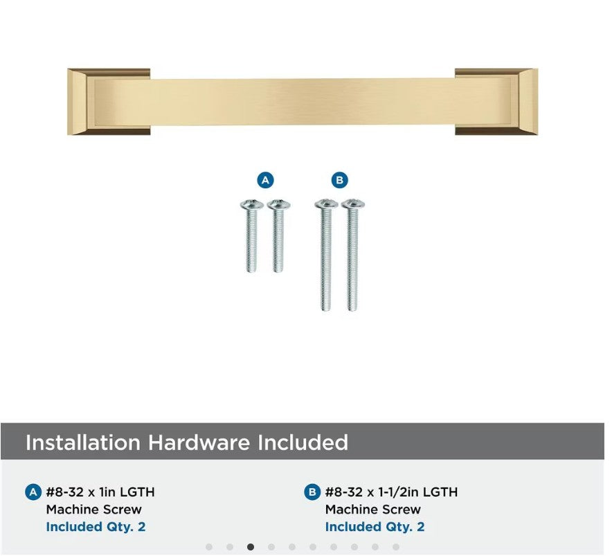 AMEROCK Candler Handle Cabinet Pull in Champagne Bronze (+8 Sizes)