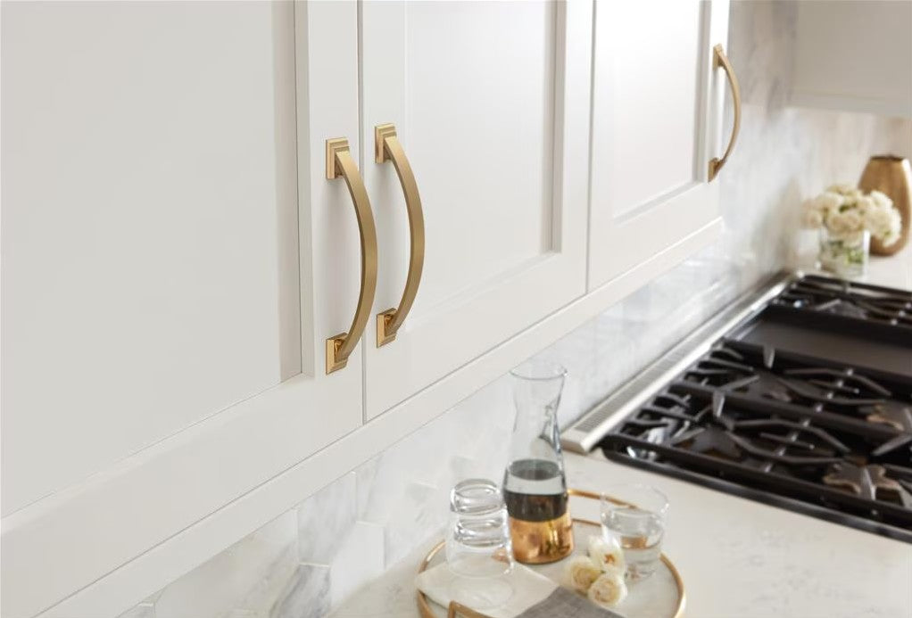 AMEROCK Candler Handle Cabinet Pull in Champagne Bronze (+8 Sizes)