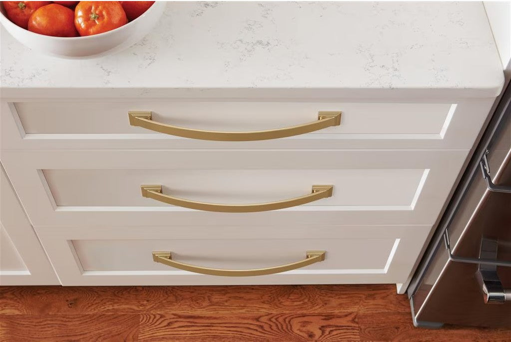 AMEROCK Candler Handle Cabinet Pull in Champagne Bronze (+8 Sizes)