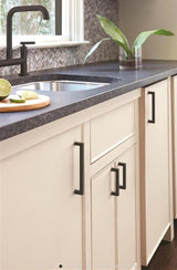 AMEROCK Monument Square Handle Pulls in Flat Black (+8 Sizes)