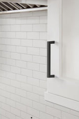 AMEROCK Monument Square Handle Pulls in Flat Black (+8 Sizes)