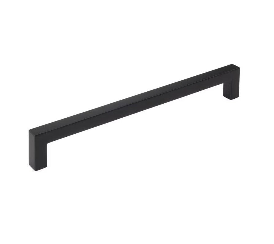 AMEROCK Monument Square Handle Pulls in Flat Black (+8 Sizes)