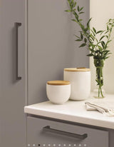 AMEROCK Monument Square Handle Pulls in Flat Black (+8 Sizes)