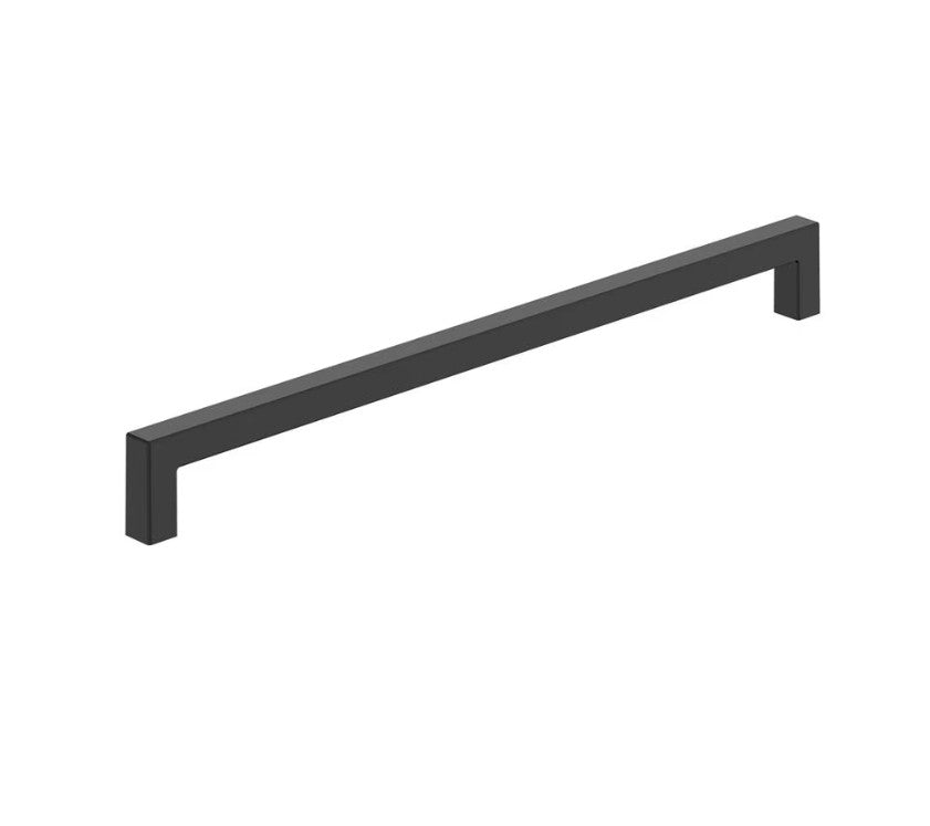 AMEROCK Monument Square Handle Pulls in Flat Black (+8 Sizes)