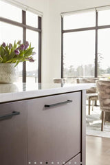 AMEROCK Monument Square Handle Pulls in Flat Black (+8 Sizes)