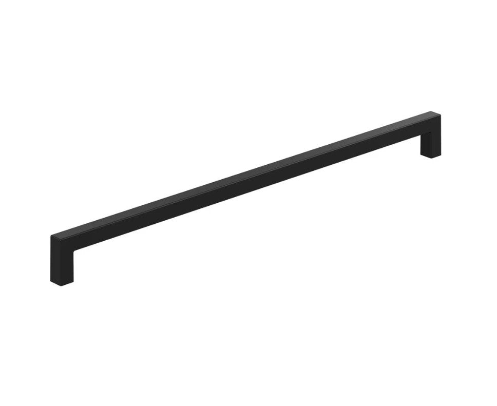 AMEROCK Monument Square Handle Pulls in Flat Black (+8 Sizes)