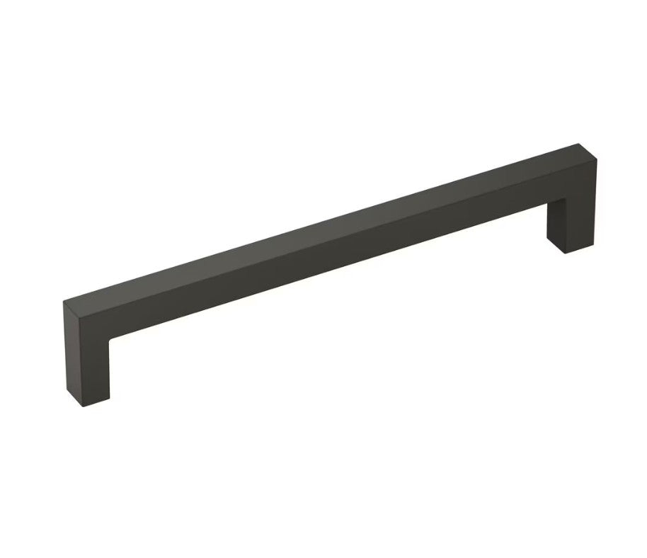 AMEROCK Monument Square Handle Pulls in Flat Black (+8 Sizes)