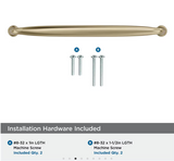 AMEROCK Kane Handle Pulls in Golden Champagne (+8 Sizes)
