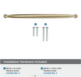 AMEROCK Kane Handle Pulls in Golden Champagne (+8 Sizes)
