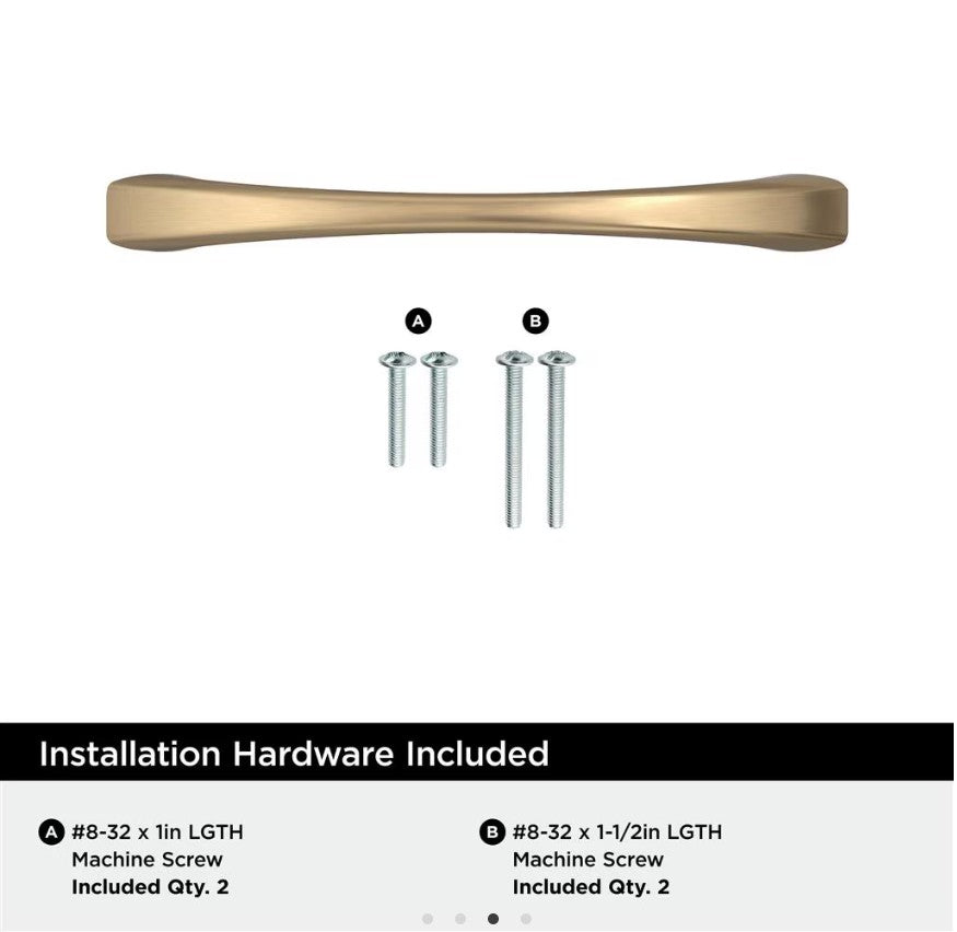 AMEROCK Vaile Cabinet Pulls in Champagne Bronze (+4 Sizes)