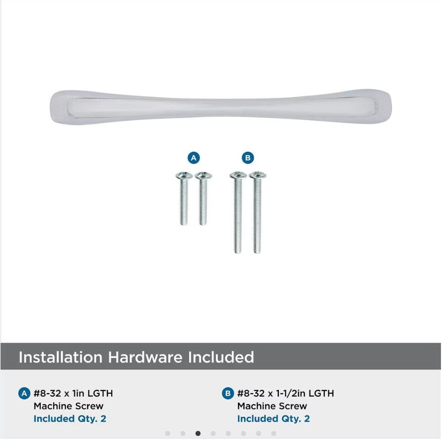 AMEROCK Vaile Cabinet Pulls in Polished Chrome (+4 Sizes)