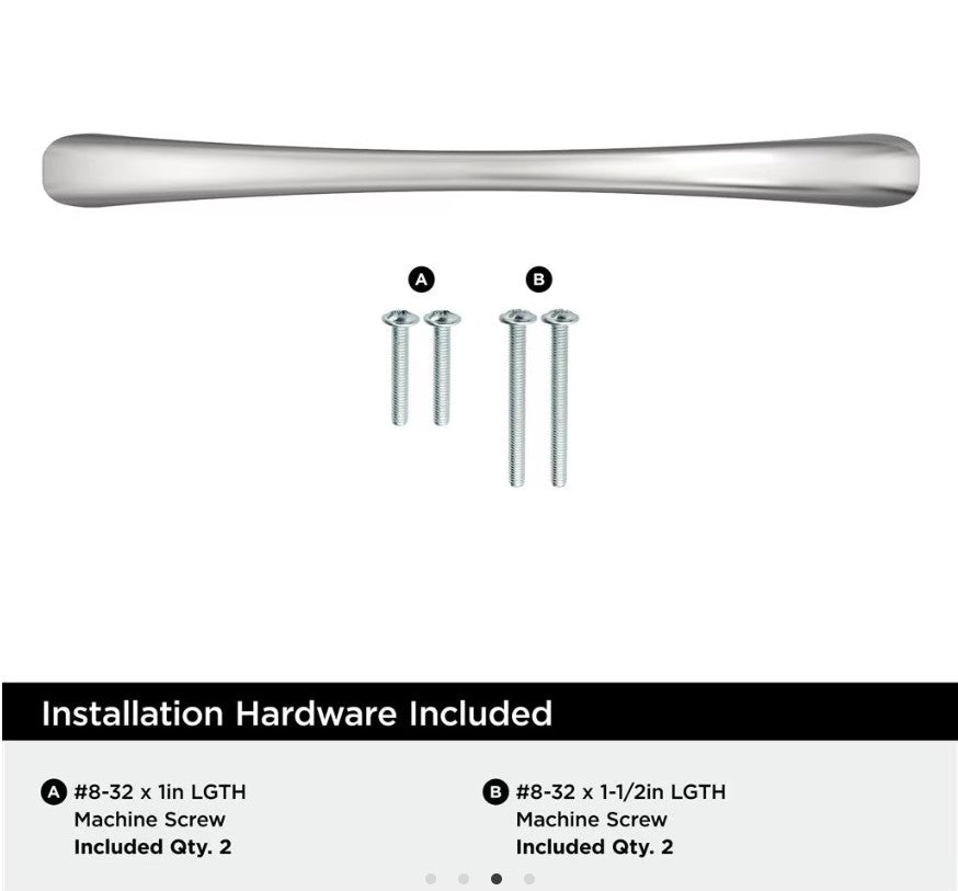 AMEROCK Vaile Cabinet Pulls in Polished Chrome (+4 Sizes)