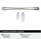 AMEROCK Vaile Cabinet Pulls in Satin Nickel (+4 Sizes)