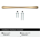 AMEROCK Vaile Cabinet Pulls in Champagne Bronze (+4 Sizes)