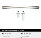 AMEROCK Vaile Cabinet Pulls in Satin Nickel (+4 Sizes)