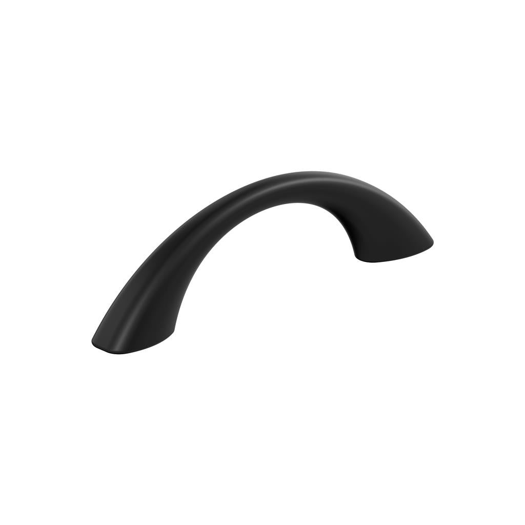 653 AMEROCK Vaile 3" Center to Center Handle Cabinet Pull - Matte Black BP37230FB