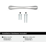 AMEROCK Vaile Cabinet Pulls in Polished Chrome (+4 Sizes)