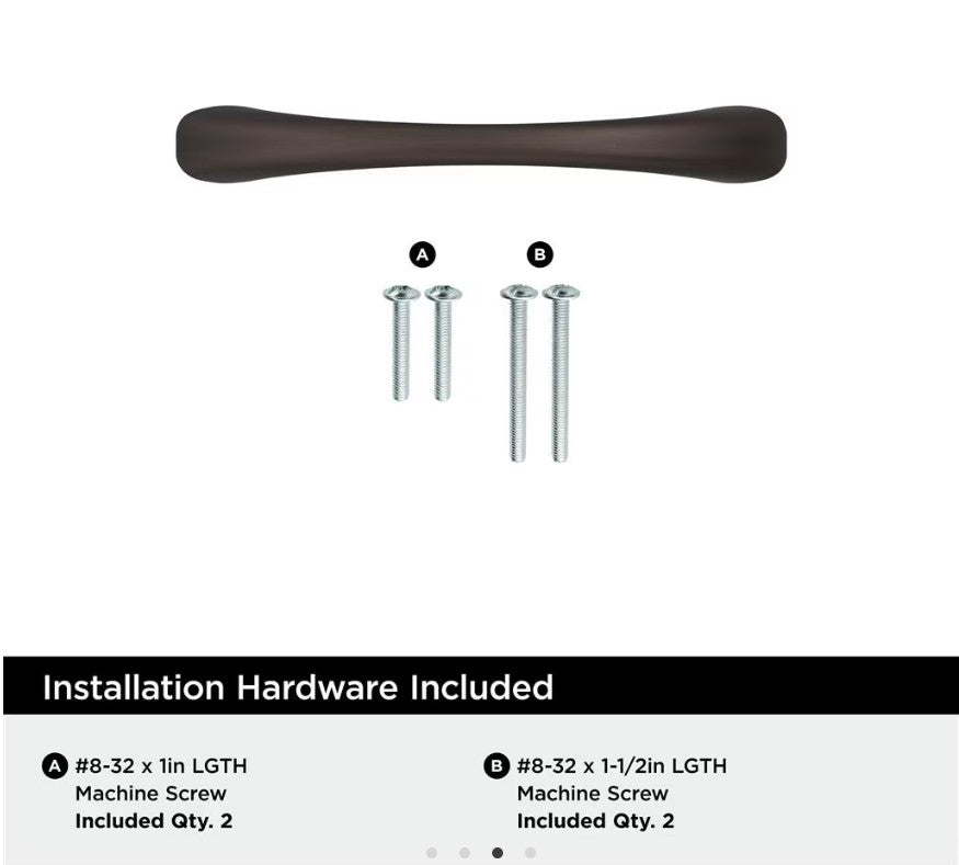 AMEROCK Vaile Handle Pulls in Oil Rubbed Bronze (+4 sizes)